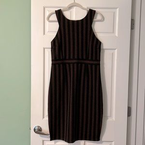 Maeve brown and black dress - size Large - from Anthropologie